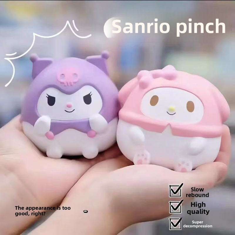 Office Tech Accessories - Kuromi Shaped Squishy Toy Cute Cartoon