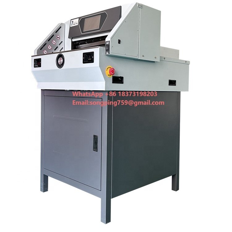 Paper Cutting Guillotine - E490T Factory Price Electric Table Top