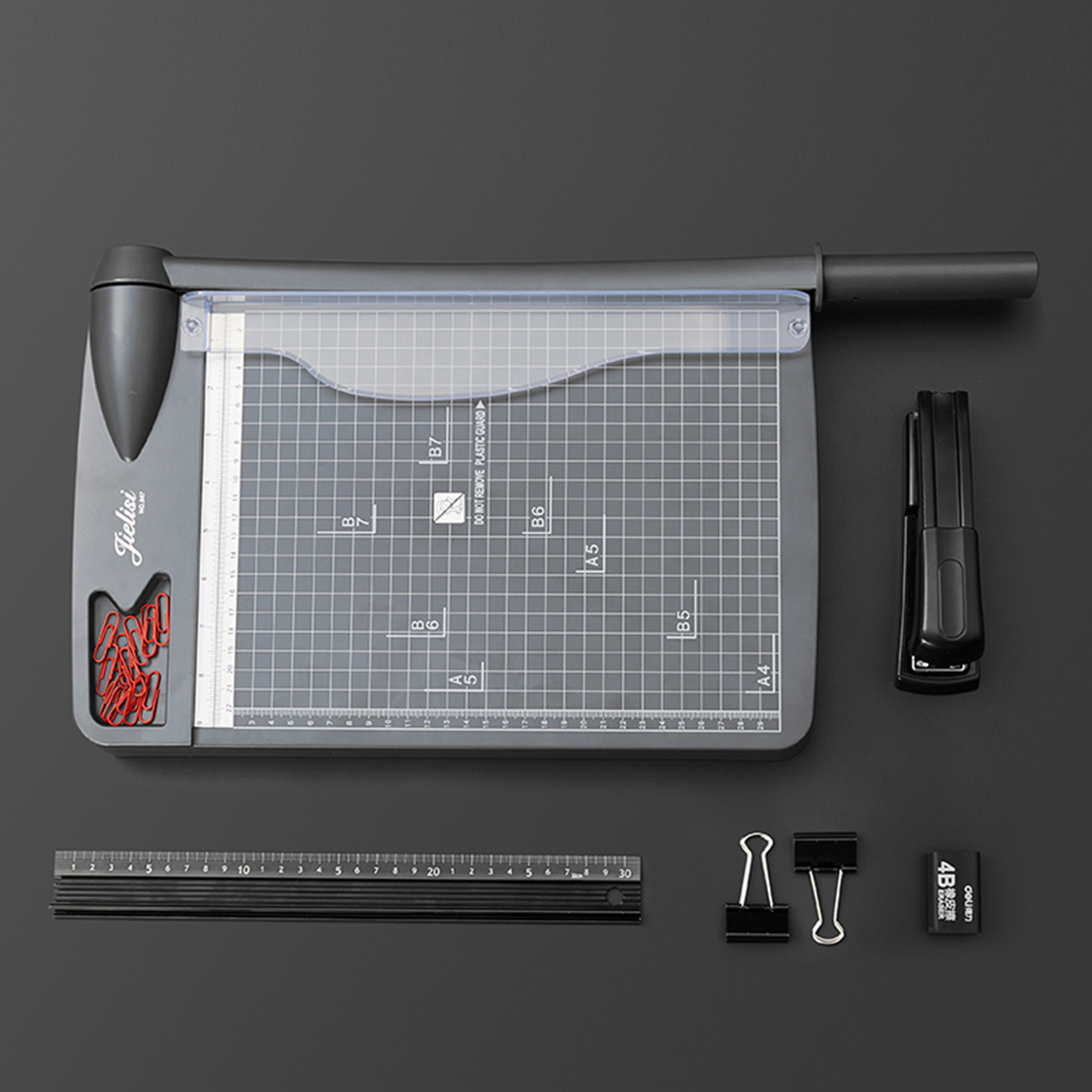 JIELISI Mini Paper Trimmer Gui - Paper Cutting Guillotine ulasan dan harga