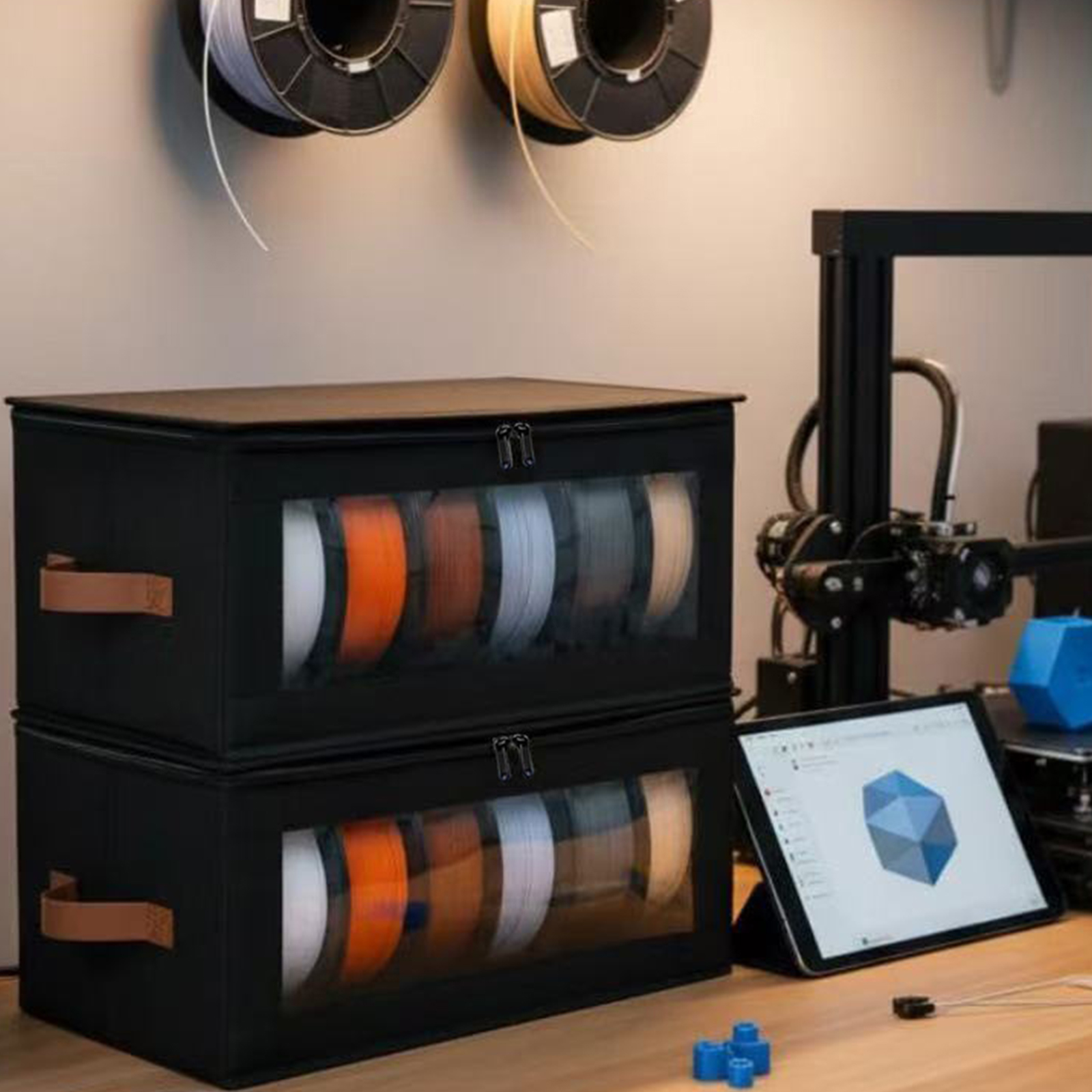 1-10X 3D Printer Filament Stor - Office Tech Accessories ulasan dan harga