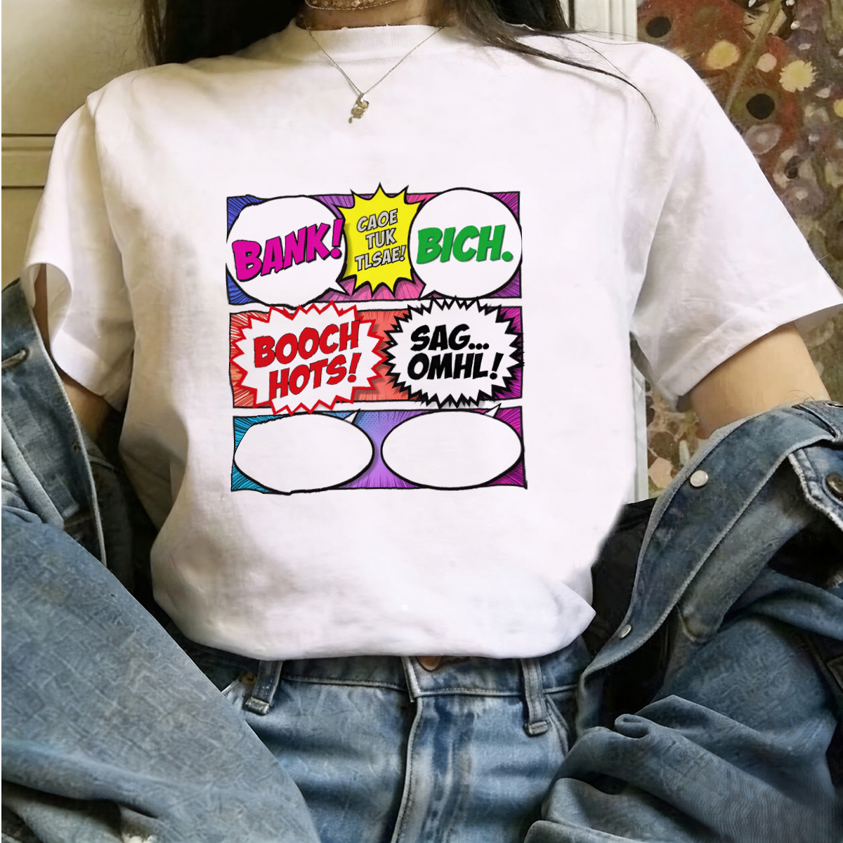 T Shirts Tech Cotton Lab Cut R - Office Tech Logo ulasan dan harga