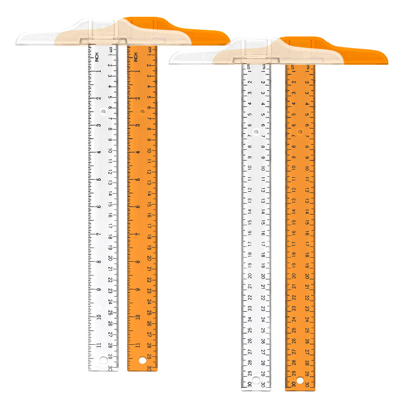 1Pc T-shaped Double Side Scale - Office Tech Accessories ulasan dan harga