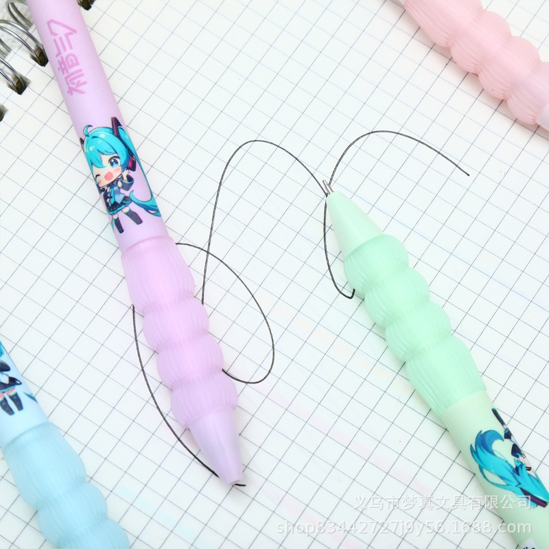 Kawaii Hatsune Miku Gel Pen Cu - Office Tech Accessories ulasan dan harga