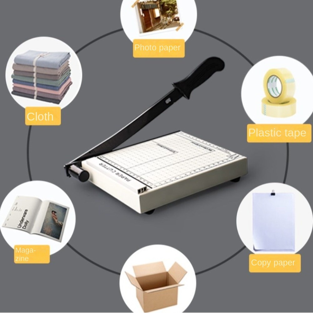 Heavy Duty A4 Paper Cutter Met - Paper Cutting Guillotine ulasan dan harga