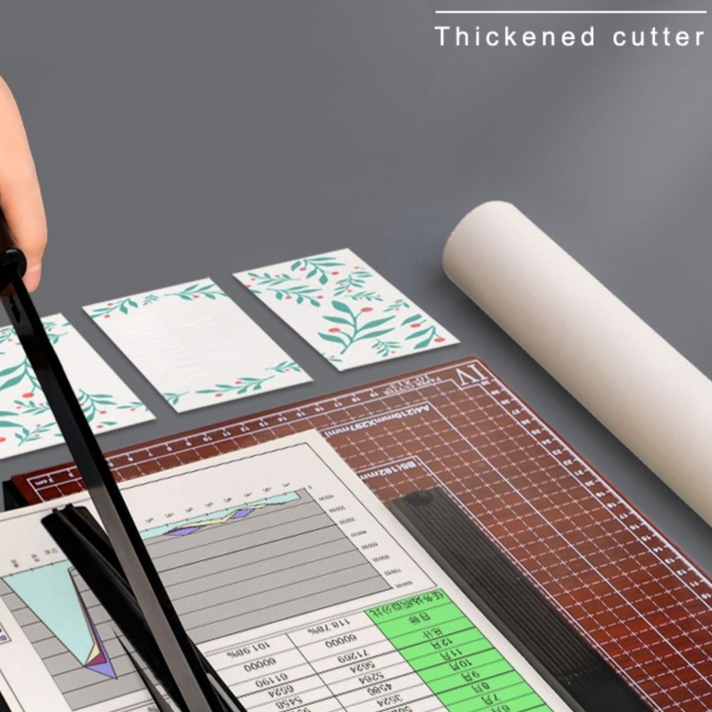 Heavy Duty A4 Paper Cutter Met - Paper Cutting Guillotine ulasan dan harga