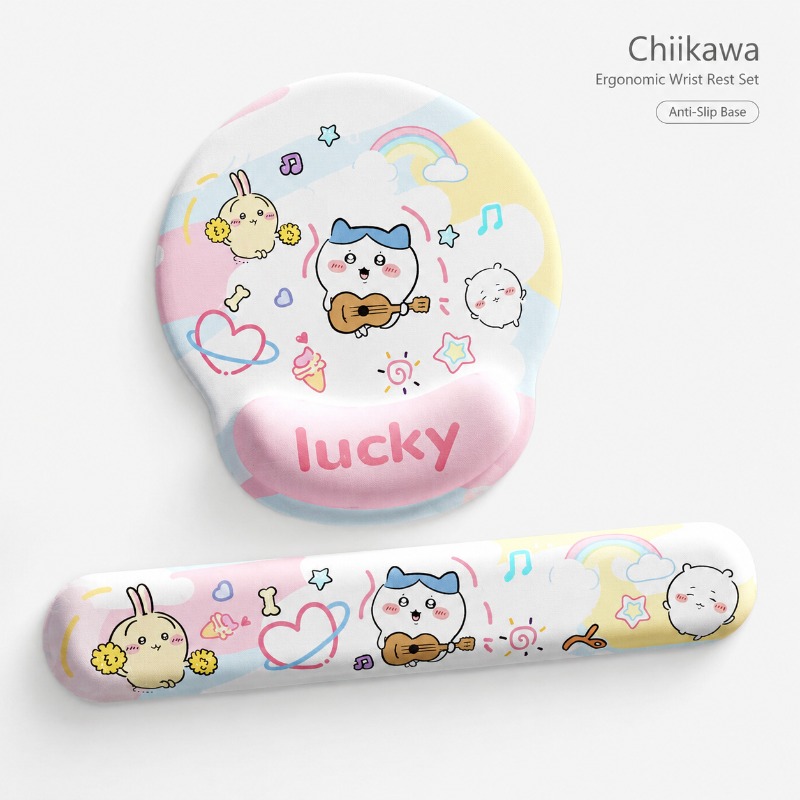 Cute Chiikawa Ergonomic Mouse  - Office Tech Accessories ulasan dan harga