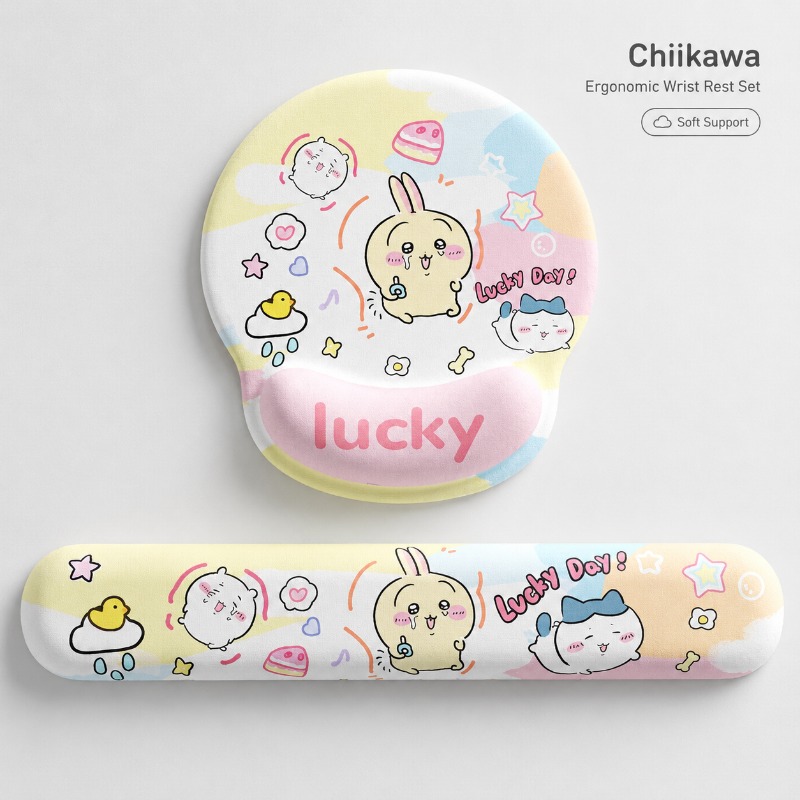 Cute Chiikawa Ergonomic Mouse  - Office Tech Accessories ulasan dan harga
