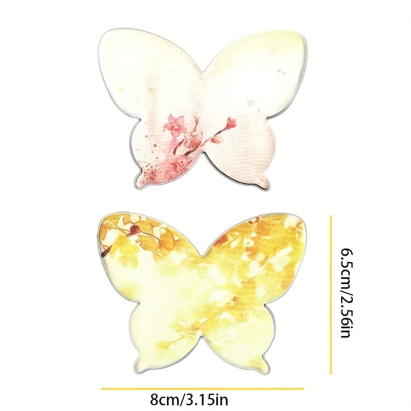 4 Packs Random Butterfly Stick - Office Tech Accessories ulasan dan harga