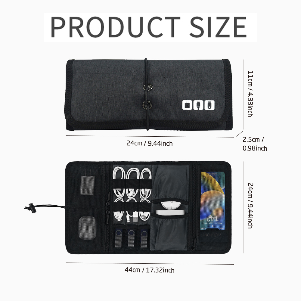 Portable Foldable Travel Cable - Office Tech Accessories ulasan dan harga