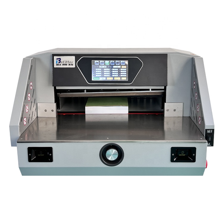 E490T Factory Price Electric T - Paper Cutting Guillotine ulasan dan harga