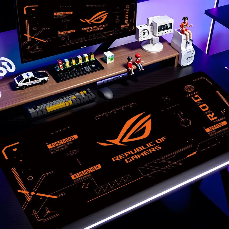 VIKAMA ROG Game Logo Large Mou - Office Tech Logo ulasan dan harga