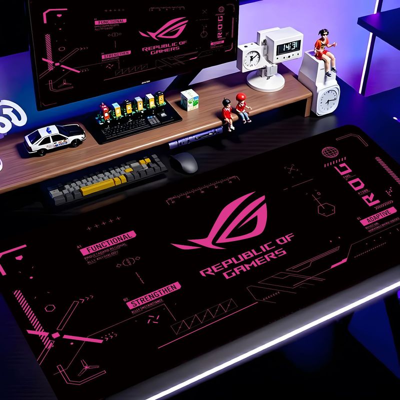 VIKAMA ROG Game Logo Large Mou - Office Tech Logo ulasan dan harga