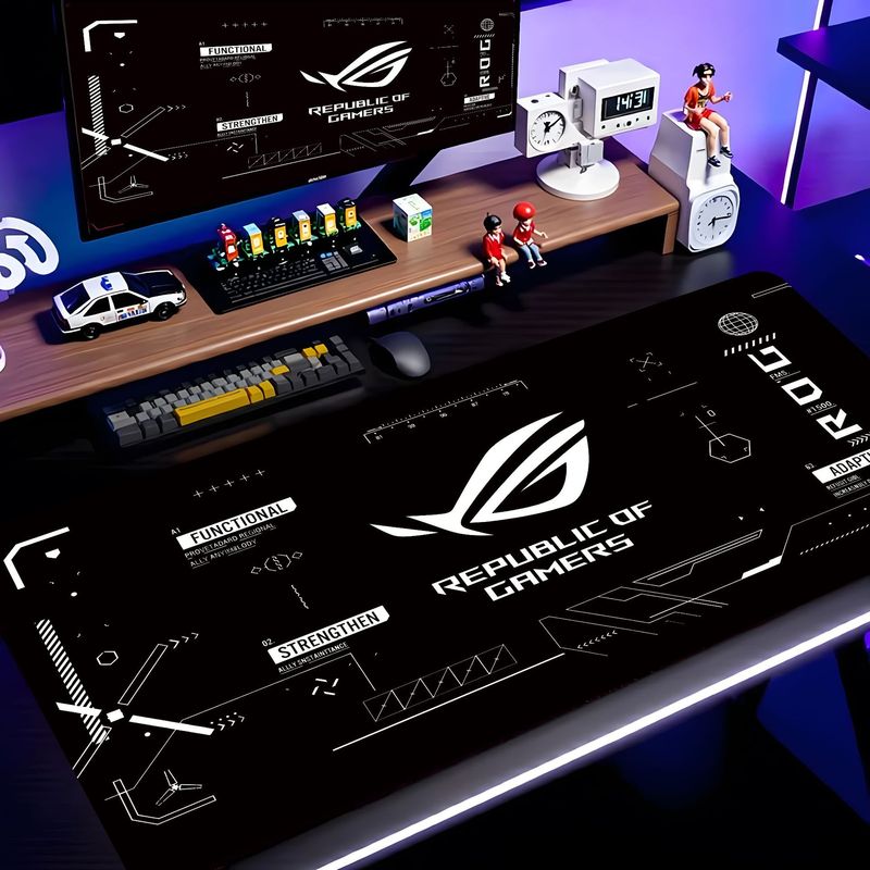 VIKAMA ROG Game Logo Large Mou - Office Tech Logo ulasan dan harga
