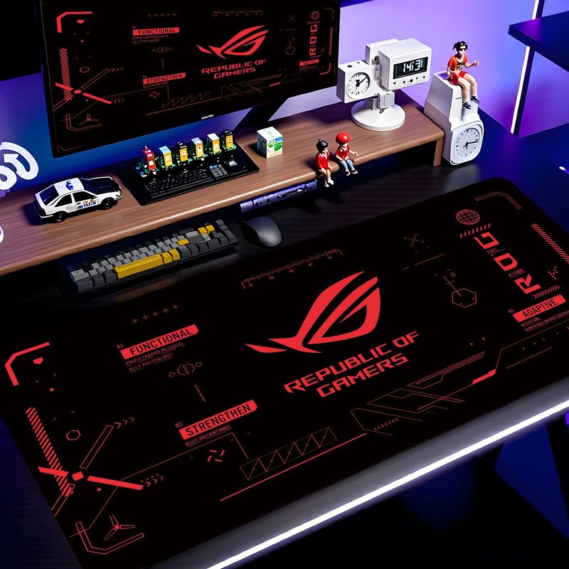 VIKAMA ROG Game Logo Large Mou - Office Tech Logo ulasan dan harga