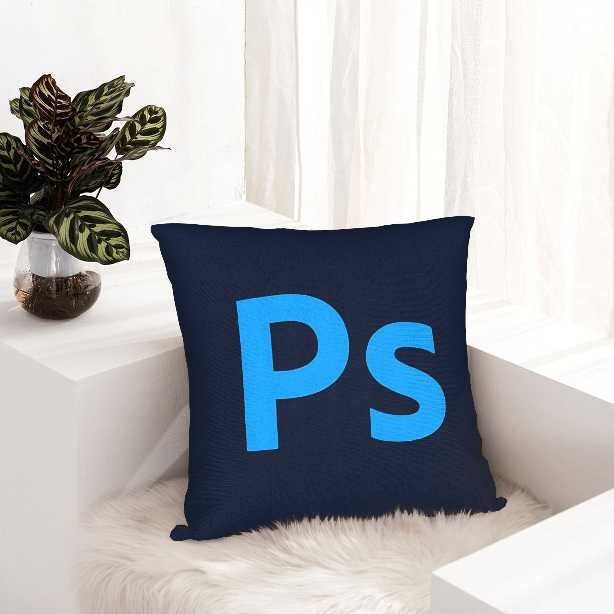 1pc Designers Photoshop Pillow - Office Tech Logo ulasan dan harga