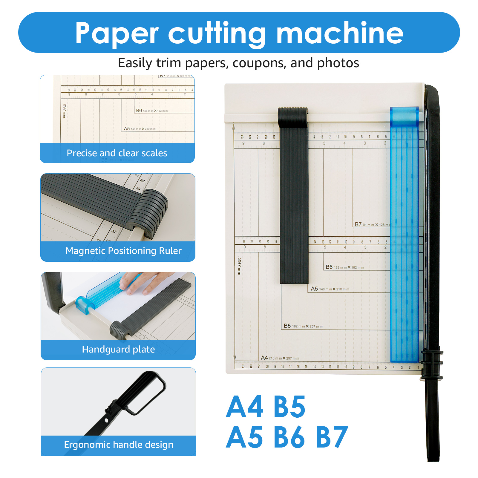 Guillotine Paper Cutter with S - Paper Cutting Guillotine ulasan dan harga